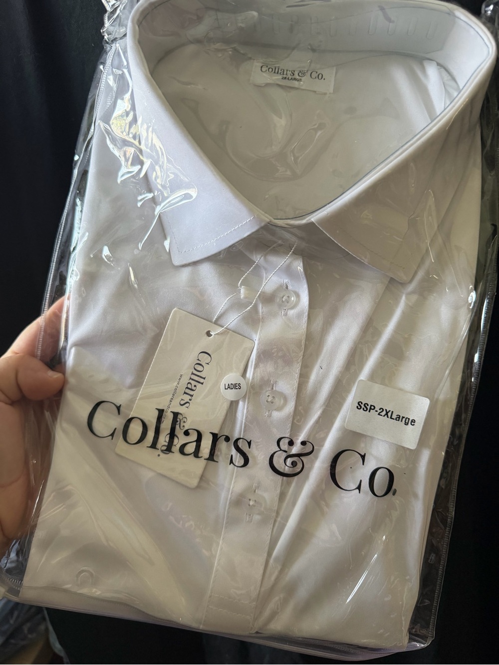women’s Classic White Dress Shirt
